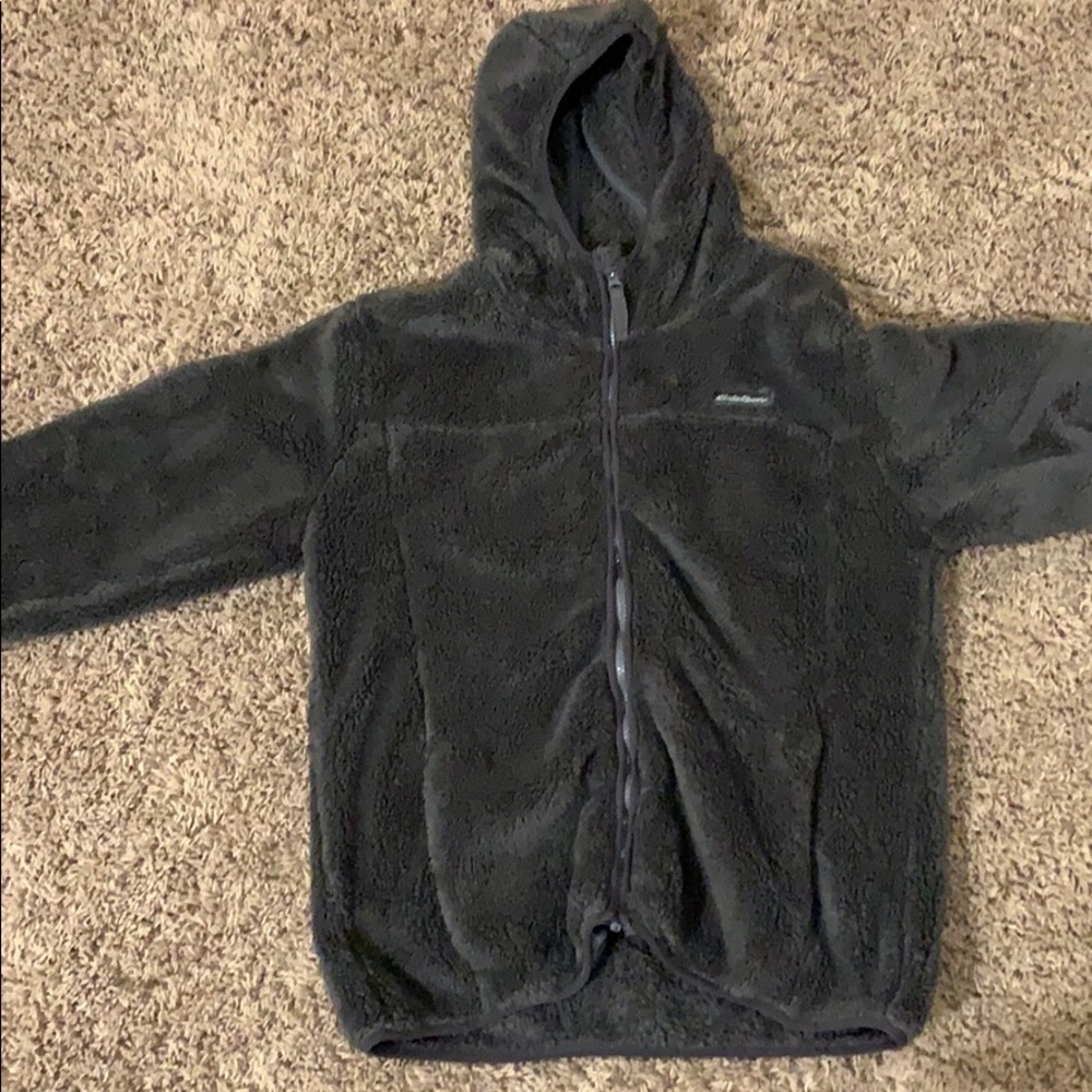 Brand new Eddie Bauer fuzzy coat